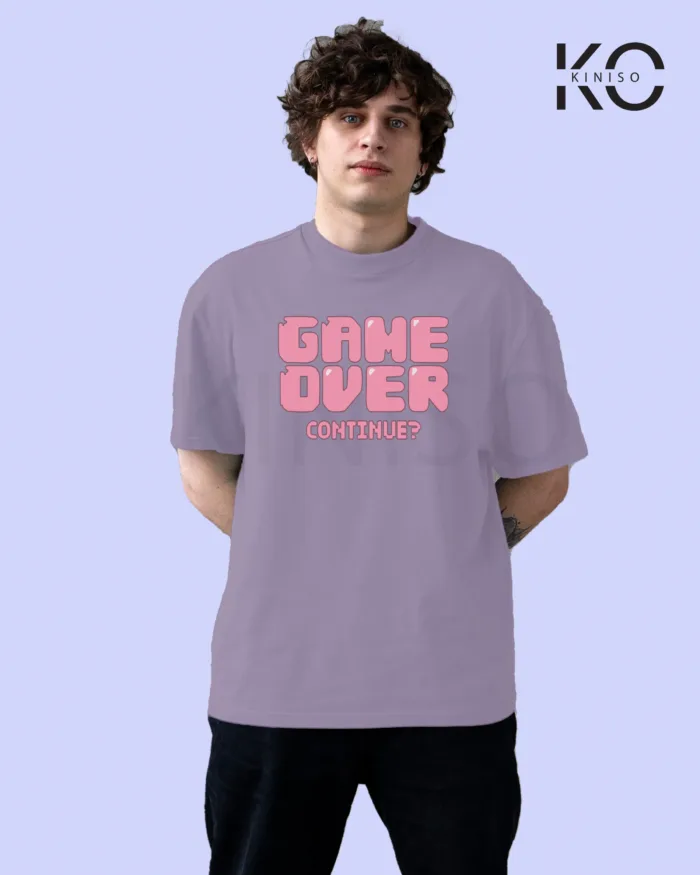 Gaming t-shirts with "Game Over Pink" Printed for Game Lover in Bangladesh - Image 6