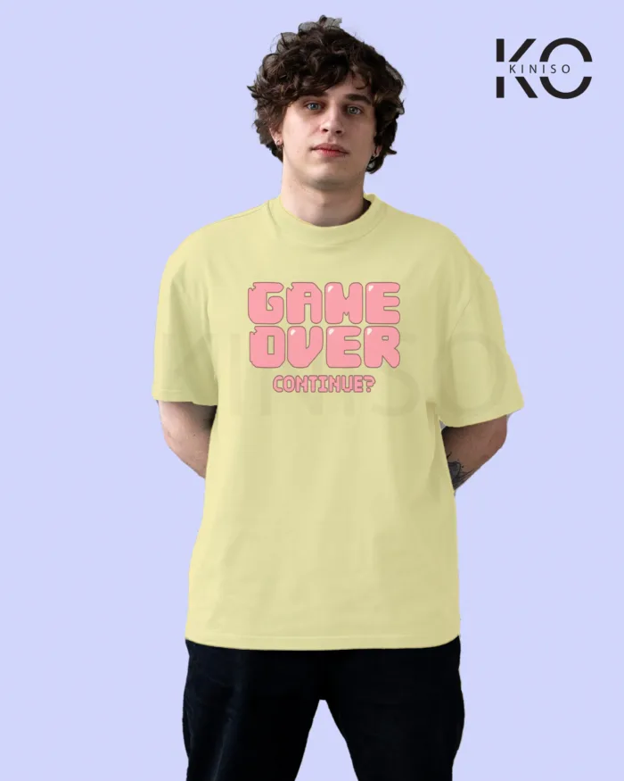 Gaming t-shirts with "Game Over Pink" Printed for Game Lover in Bangladesh - Image 5