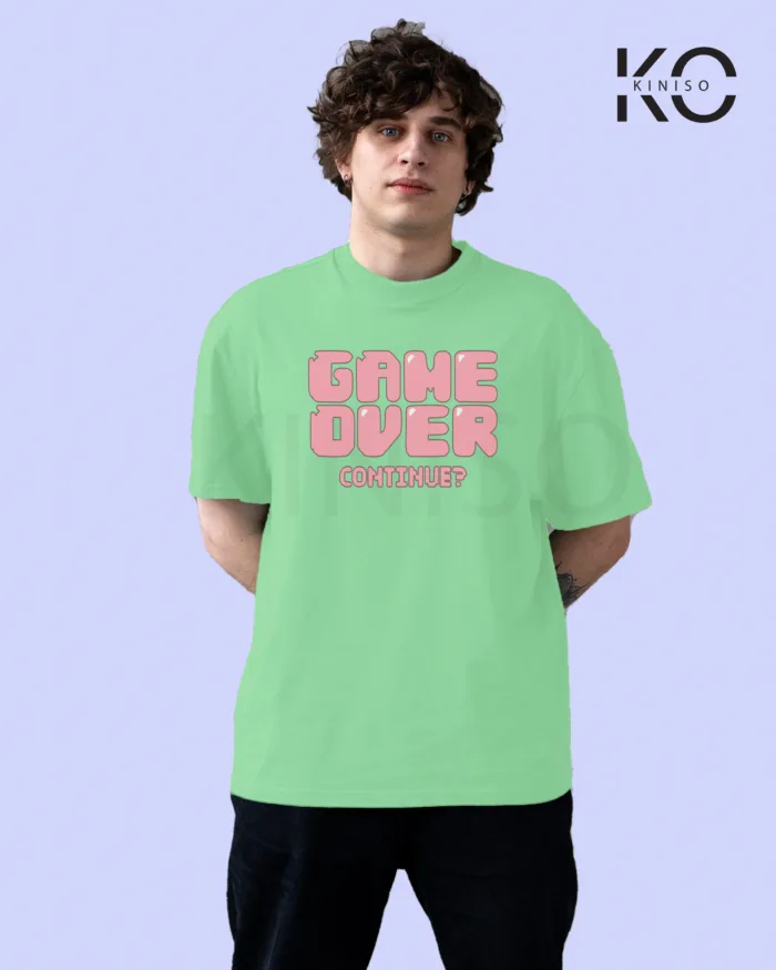 Gaming t-shirts with "Game Over Pink" Printed for Game Lover in Bangladesh - Image 4