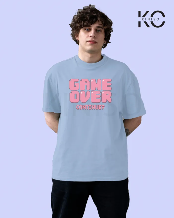 Gaming t-shirts with "Game Over Pink" Printed for Game Lover in Bangladesh - Image 8