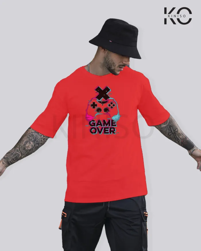 Gaming t-shirts with "Game Over X" Printed for Game Lover in Bangladesh - Image 4