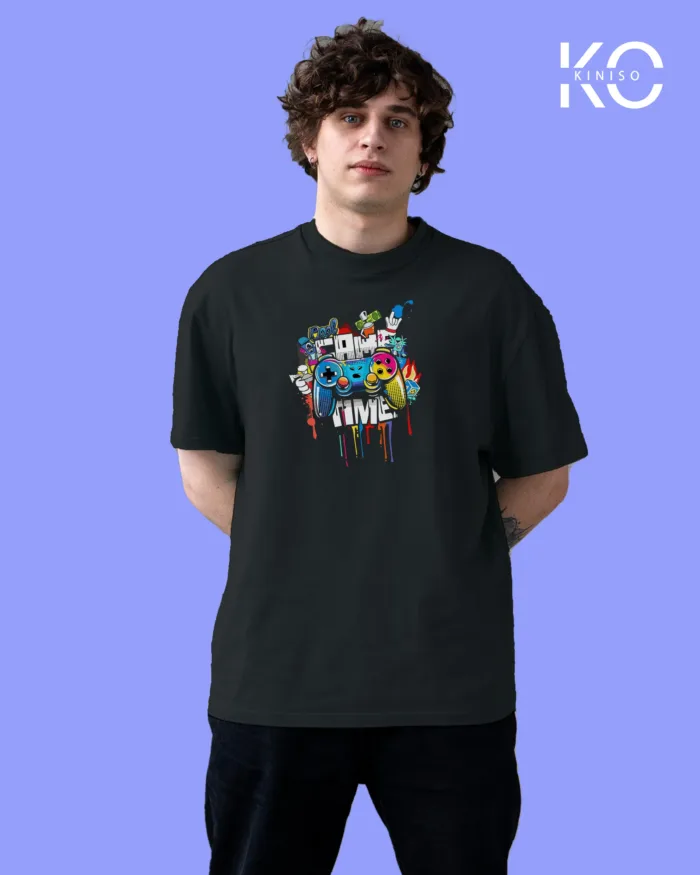 Gaming t-shirts with "Game Time" Printed for Game Lover in Bangladesh