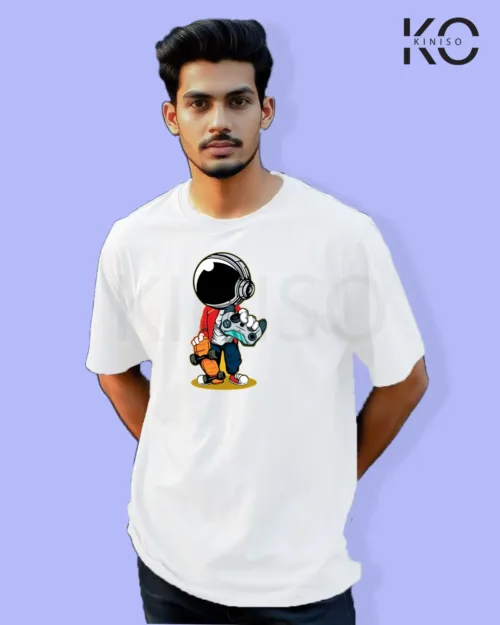Gamer Mascot White