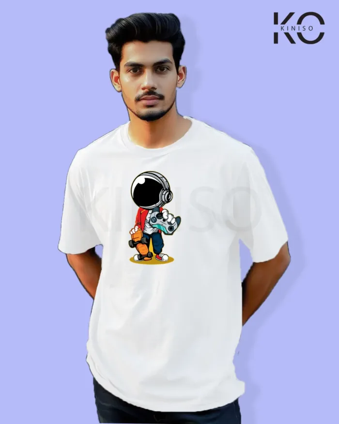 Gaming t-shirts with Gamer Mascot Printed for Game Lover