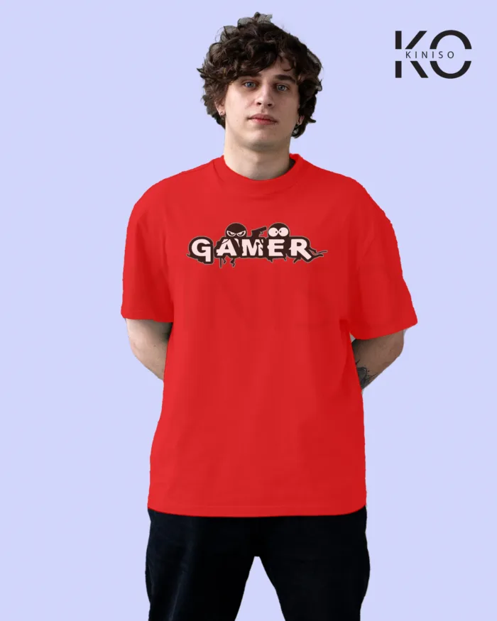 Gaming t-shirts with "Gamer" Printed for Game Lover in Bangladesh - Image 3