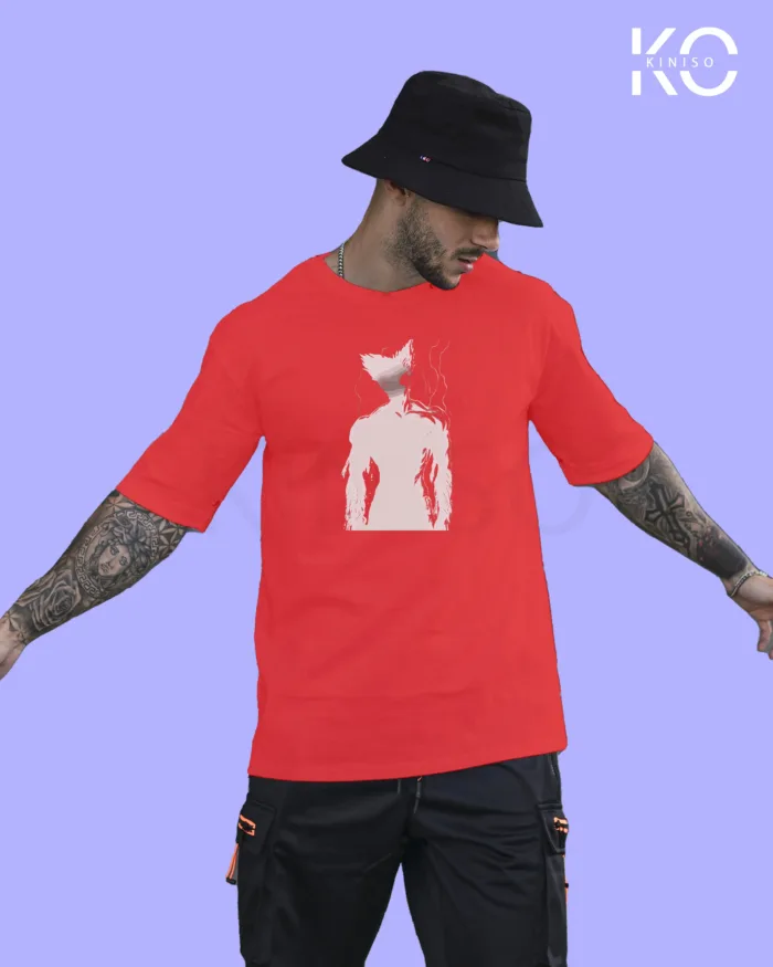 One Punch Man Garou  Designed T-Shirts for Manga Lover - Image 4
