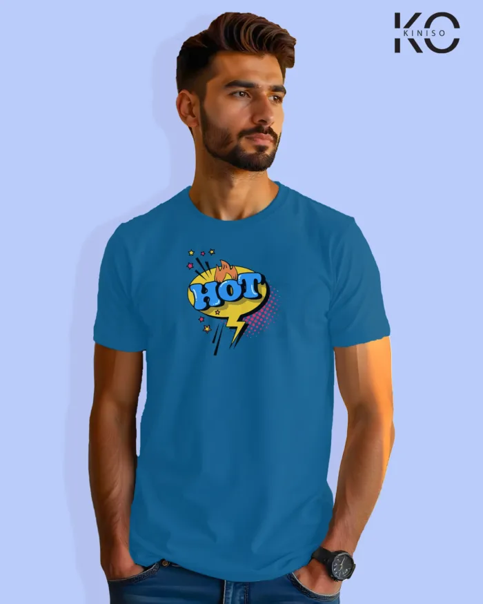 Comic T-shirts Hot Printed Funny Design - for Men - Image 7