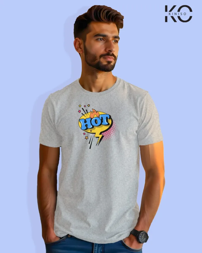 Comic T-shirts Hot Printed Funny Design - for Men