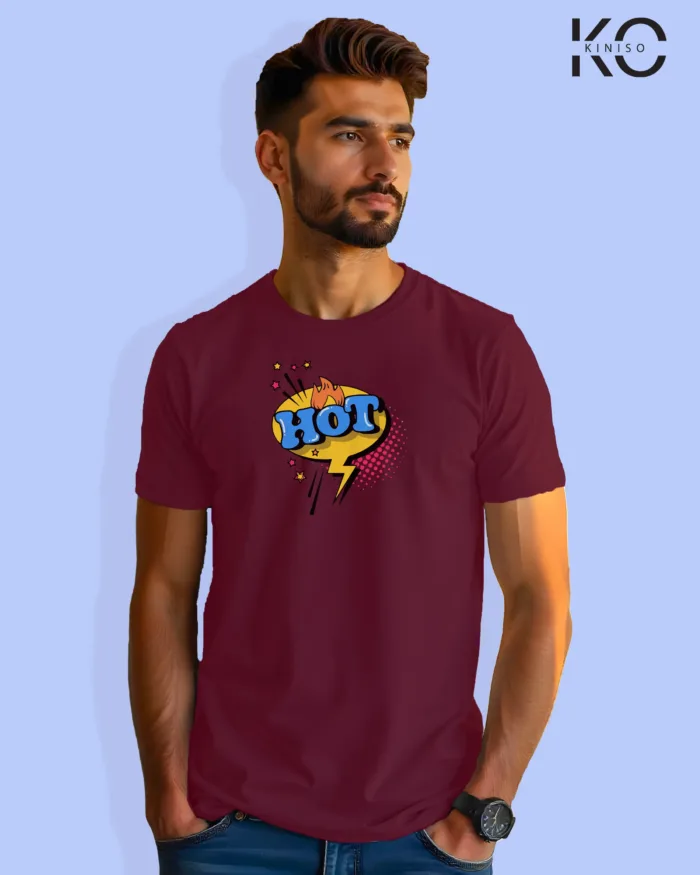 Comic T-shirts Hot Printed Funny Design - for Men - Image 5