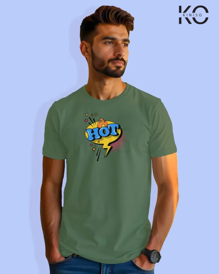 Comic T-shirts Hot Printed Funny Design - for Men - Image 4