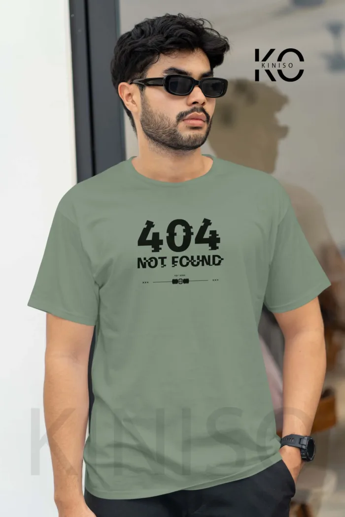 404 Not Found Engineer Tee for Geeky Men in BD - Image 4