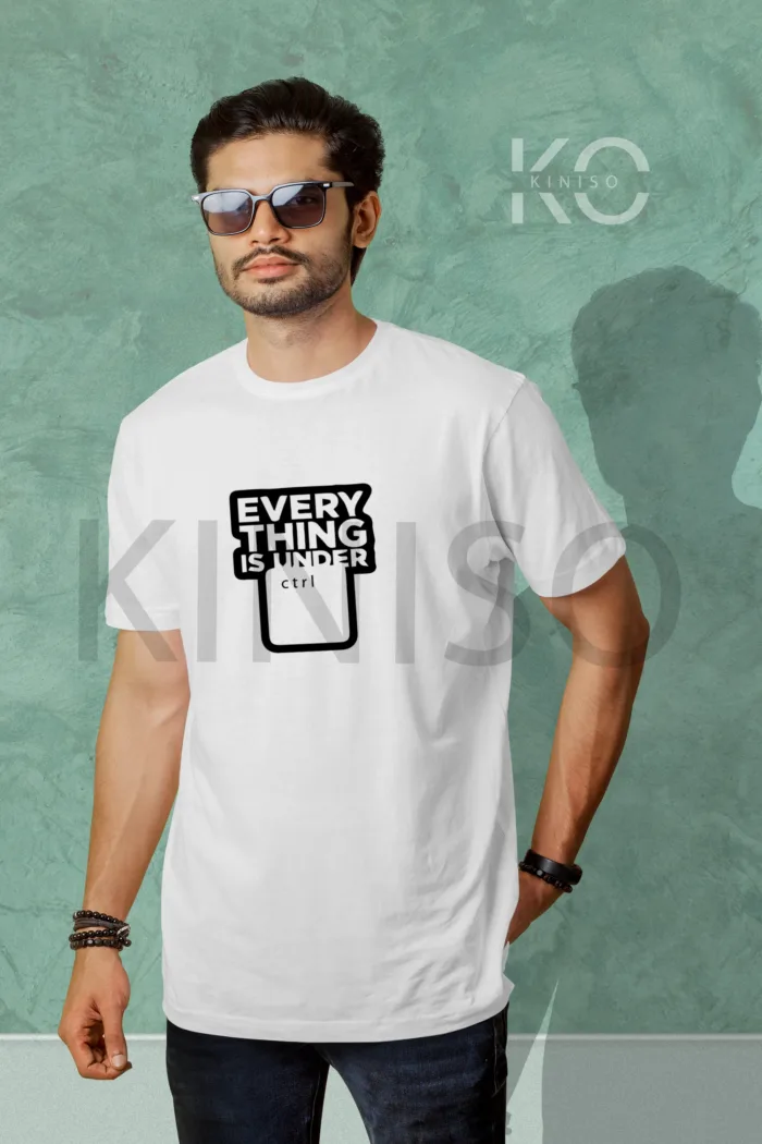 Engineer Tee Shirts - "Everything Under Ctrl" - Geeky Mens Tshirt in BD - Image 3