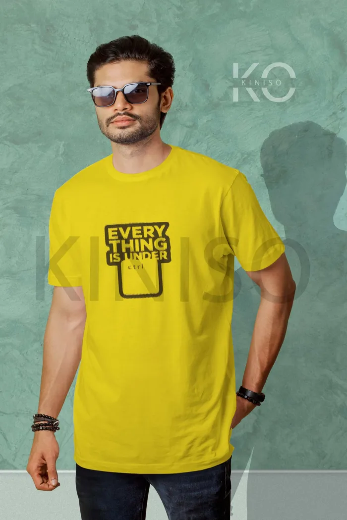 Engineer Tee Shirts - "Everything Under Ctrl" - Geeky Mens Tshirt in BD - Image 2