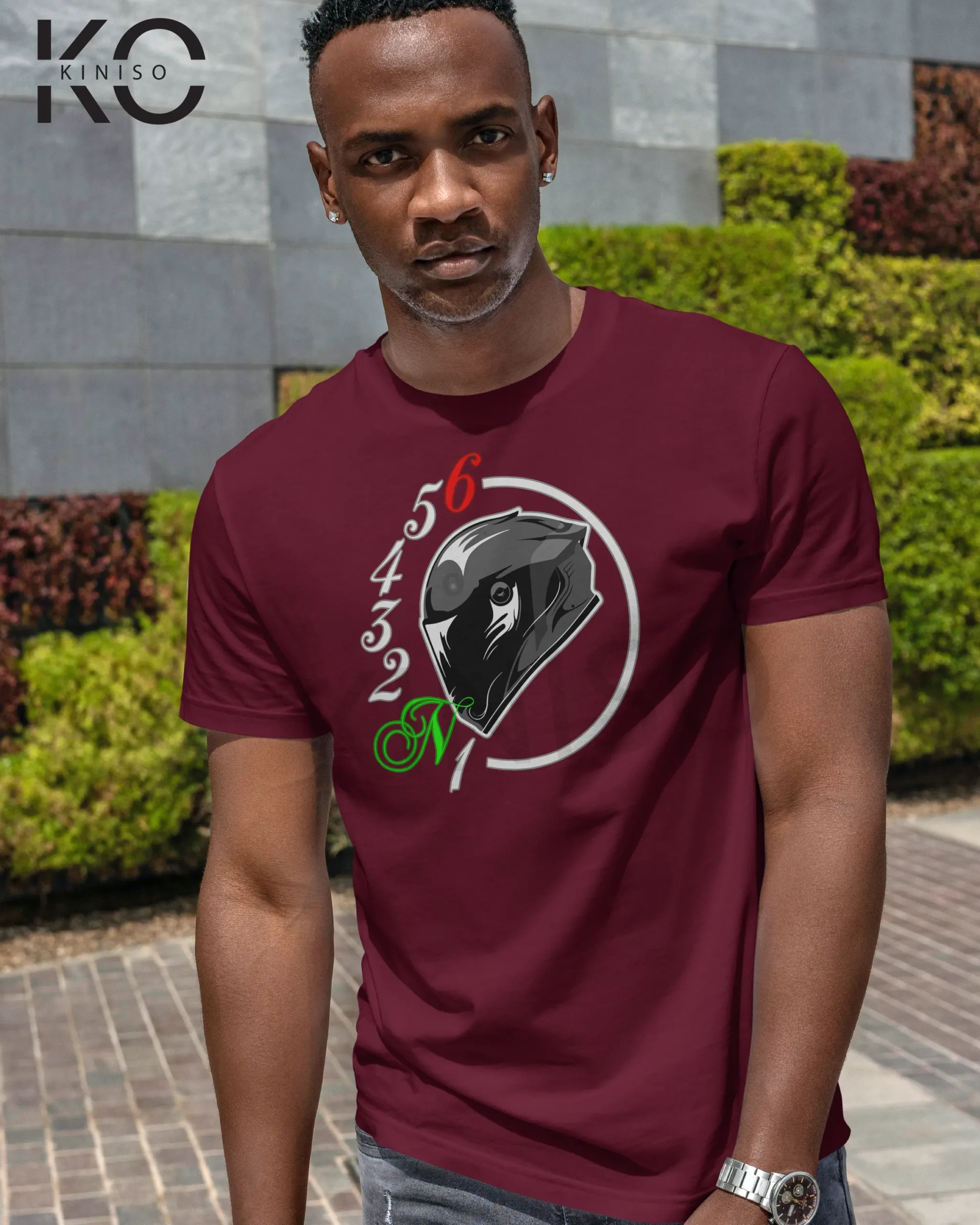 Helmet Speed o Meter Maroon scaled