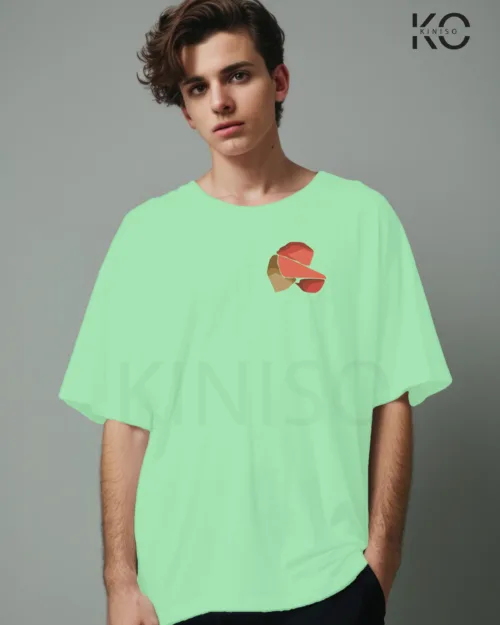 Hoodie scatter boy Pastel Mint