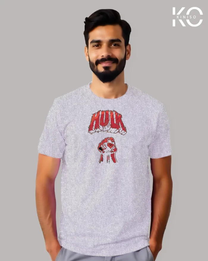 Movie Lovers t shirts with Hulk Logo Printed for men in Bangladesh - Image 5