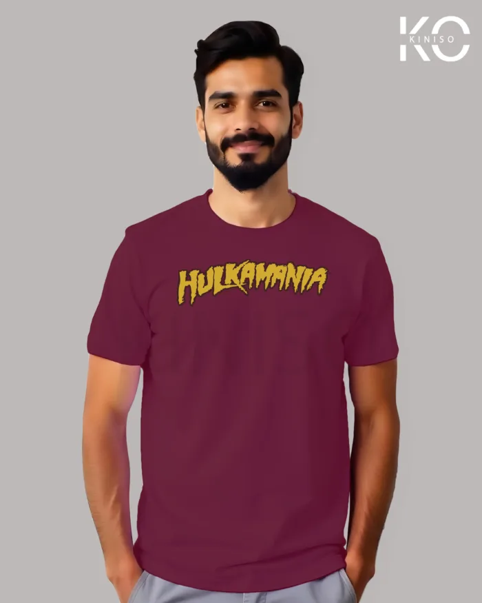 Movie Lovers t shirts with Hulkmania Design Printed for men in Bangladesh - Image 4