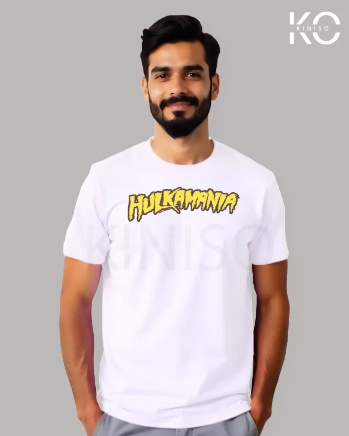 Movie Lovers t shirts with Hulkmania Design Printed for men in Bangladesh - Image 3