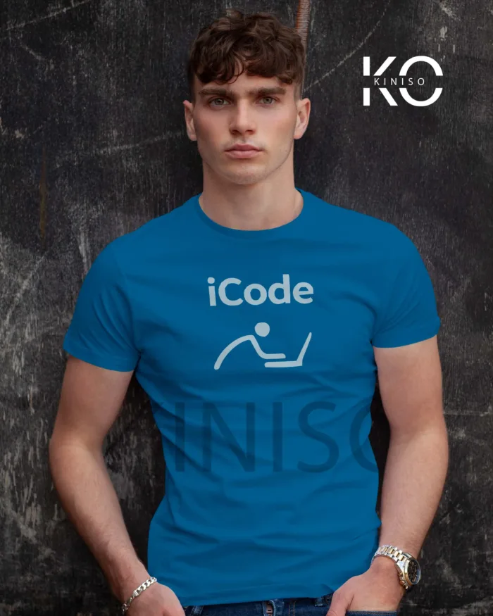 Engineer T-shirt - iCode - Geeky Men's Team Neck Half Sleeve tees in BD - Image 7