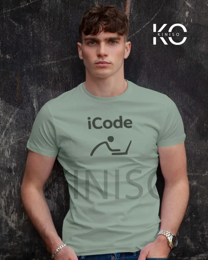 Engineer T-shirt - iCode - Geeky Men's Team Neck Half Sleeve tees in BD - Image 5