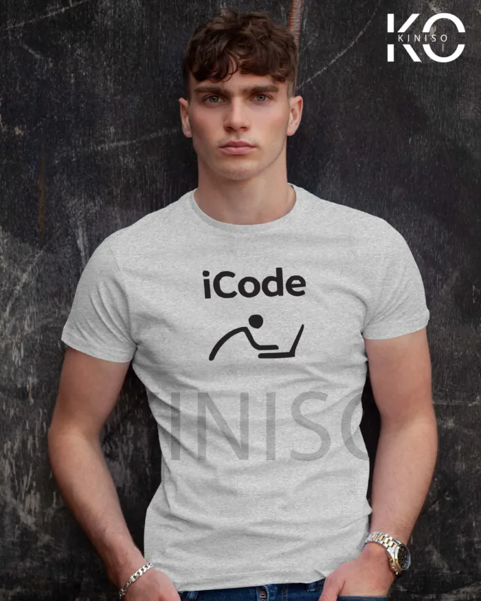 Engineer T-shirt - iCode - Geeky Men's Team Neck Half Sleeve tees in BD - Image 4
