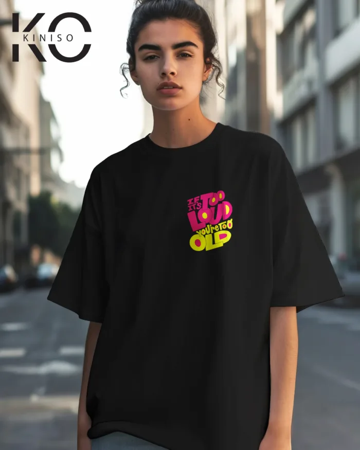 Graffiti hip hop t-shirts with If It's Too Loud Design printed for Hip hop music Lover - Image 15