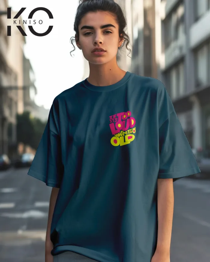 Graffiti hip hop t-shirts with If It's Too Loud Design printed for Hip hop music Lover - Image 14