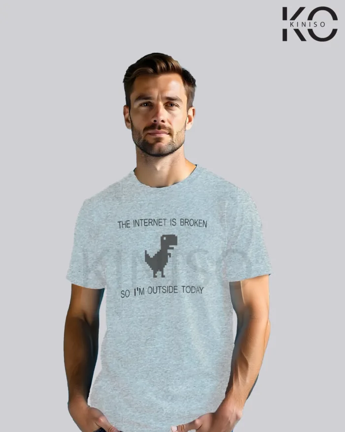 Engineer Tee Shirts - Internet in Broken - Crew Neck T-Shirt in Bangladesh - Image 5