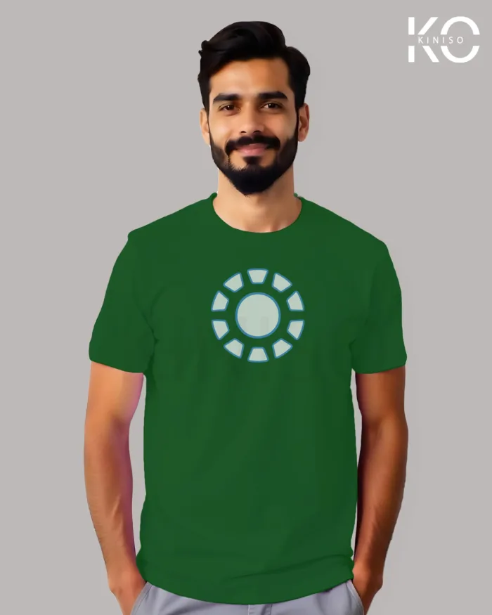 Movie Lovers t shirts with Iron Man Heart Design Printed for men in Bangladesh - Image 8