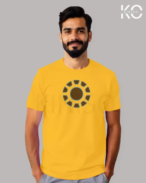 Ironman Heart Yellow