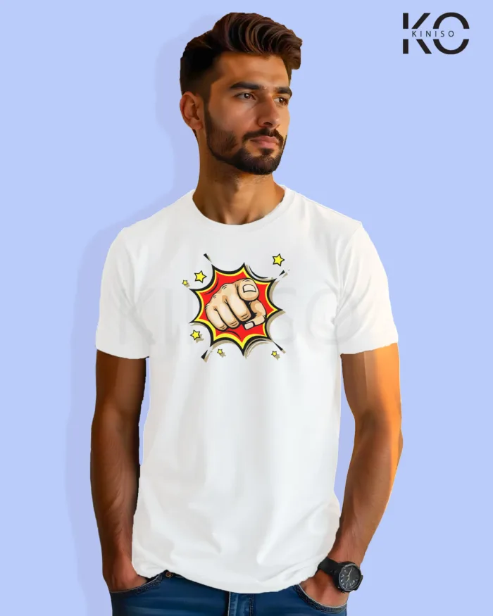 Comic T-Shirts - It's You Graphic Printed - for Men - Image 3