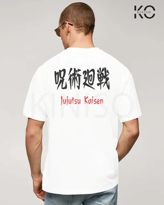 Jujutsu Kaisen Anime drop shoulder Tshirt for Men - Saturo Gojo Lapse - in Bangladesh - Image 9