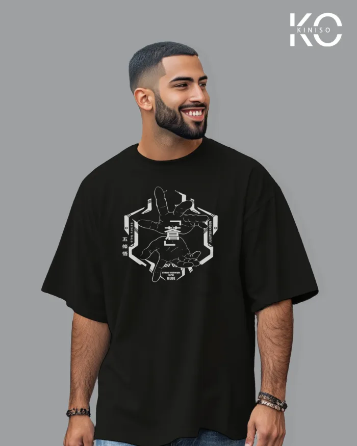 Jujutsu Kaisen Anime drop shoulder Tshirt for Men - Saturo Gojo Lapse - in Bangladesh - Image 8