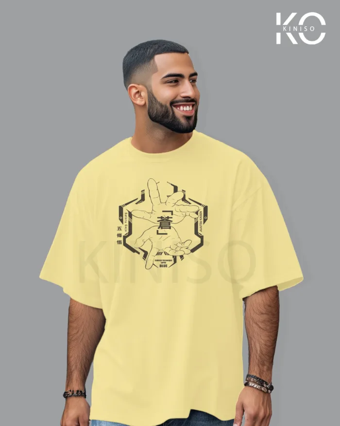 Jujutsu Kaisen Anime drop shoulder Tshirt for Men - Saturo Gojo Lapse - in Bangladesh - Image 6