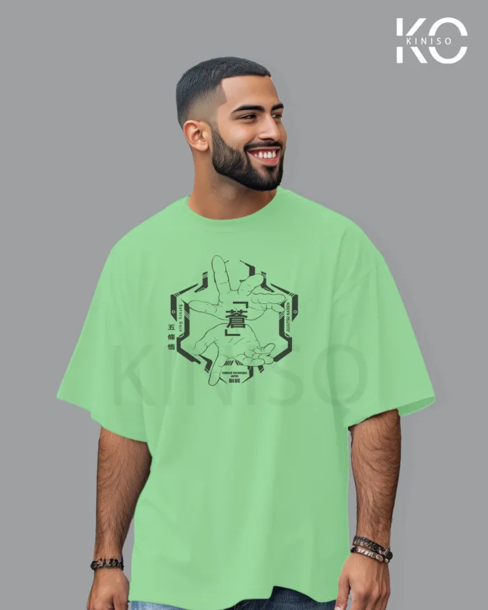 Jujutsu Kaisen Anime drop shoulder Tshirt for Men - Saturo Gojo Lapse - in Bangladesh - Image 5