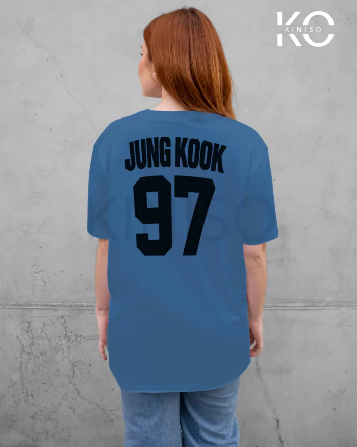BTS Fan Apparel for ARMY - Jungkook Signature - Tshirt for Women in Bangladesh - Image 13