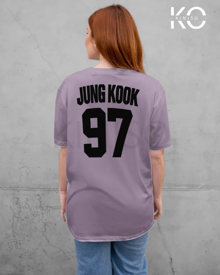 BTS Fan Apparel for ARMY - Jungkook Signature - Tshirt for Women in Bangladesh