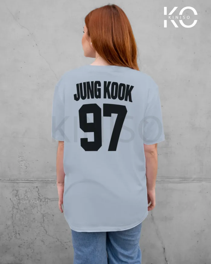 BTS Fan Apparel for ARMY - Jungkook Signature - Tshirt for Women in Bangladesh - Image 5