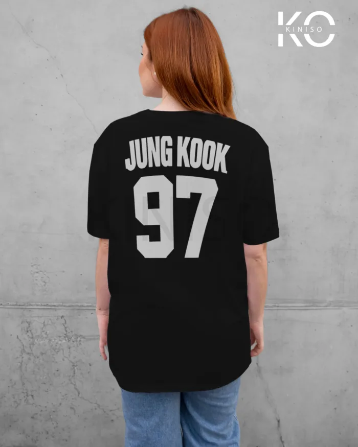 BTS Fan Apparel for ARMY - Jungkook Signature - Tshirt for Women in Bangladesh - Image 15