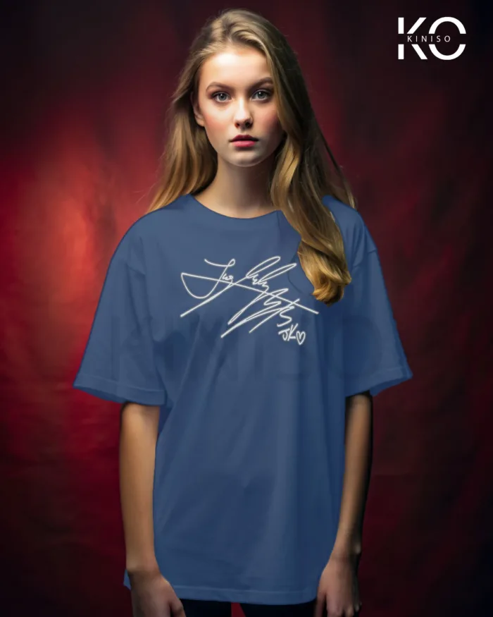 BTS Fan Apparel for ARMY - Jungkook Signature - Tshirt for Women in Bangladesh - Image 14