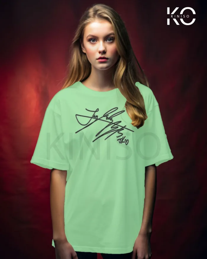 BTS Fan Apparel for ARMY - Jungkook Signature - Tshirt for Women in Bangladesh - Image 10