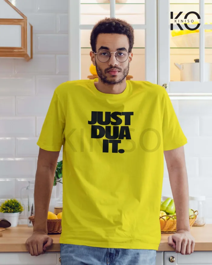 Half Sleeve Round Neck T-Shirt for Men - Islamic - Just Dua It - Image 9