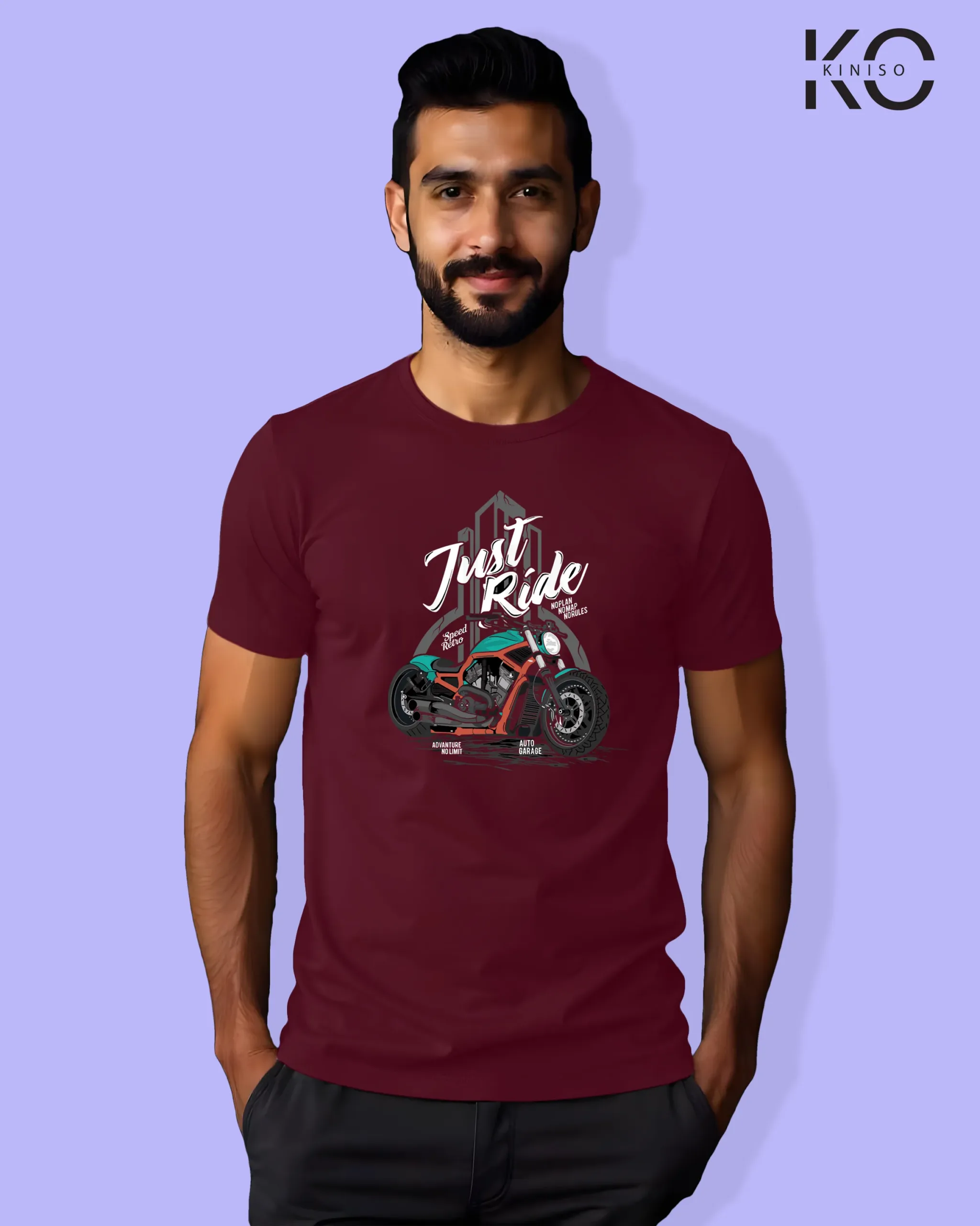 Just Ride Maroon scaled