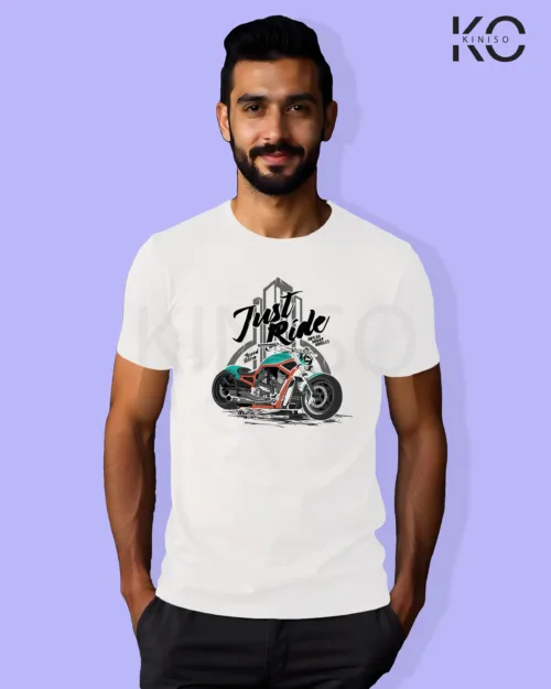 Just Ride White