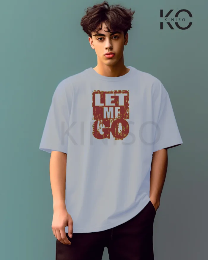 T shirt for gym with Let me go Design printed for men - Image 4