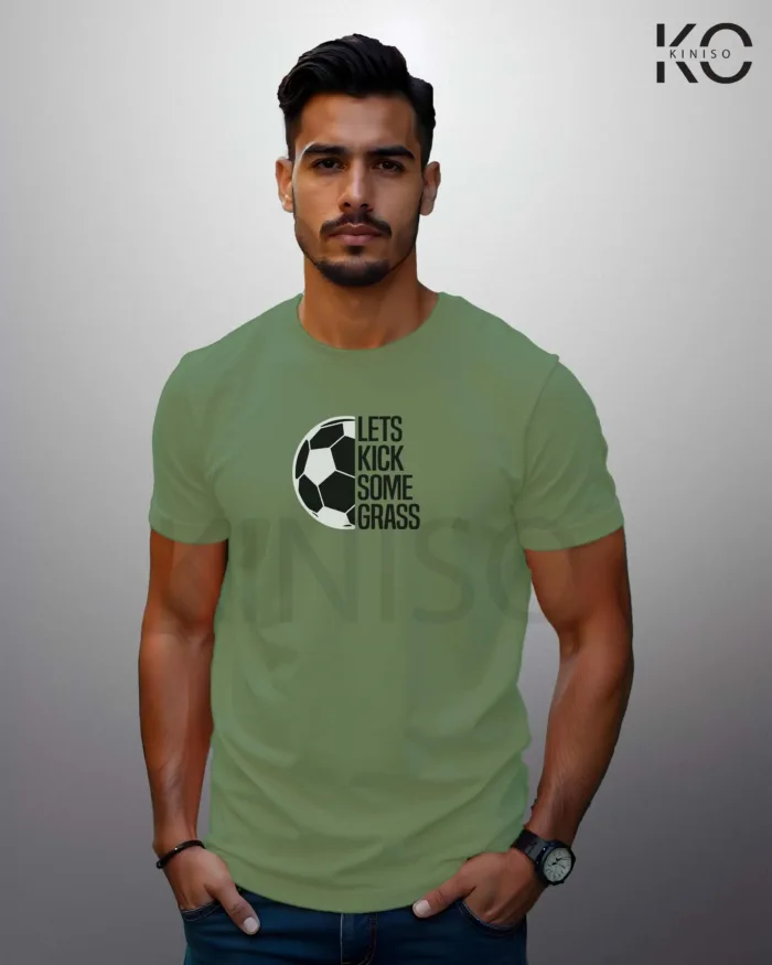 Lets Kick Some Grass Soccer Casual T-Shirts in Bangladesh - Image 5