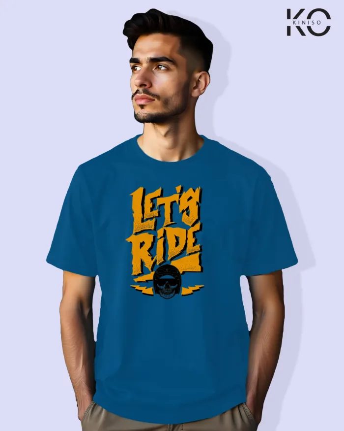 Lets Ride Design Motorcycle Themed T-Shirts for Men - Image 8