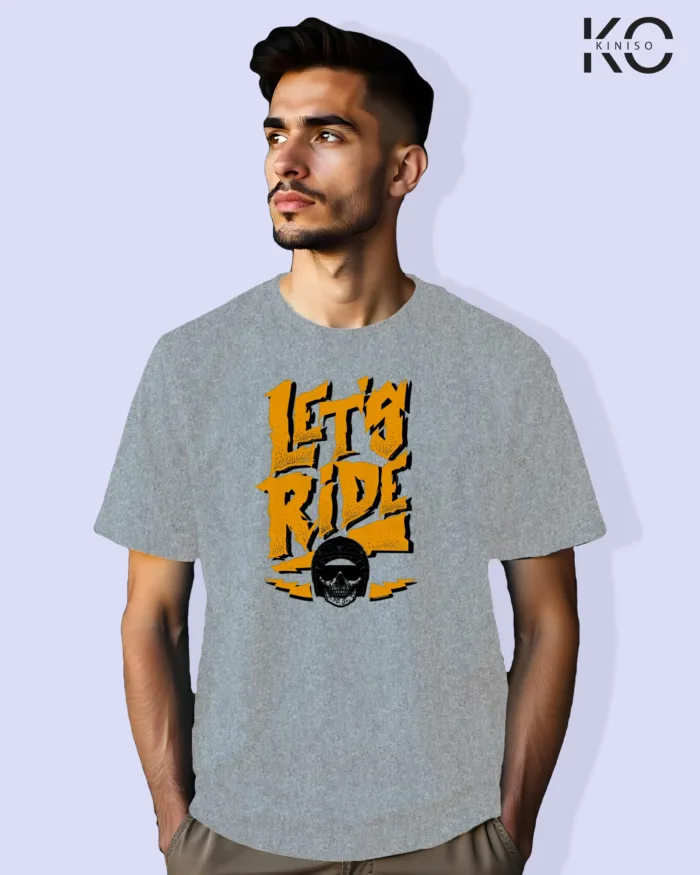 Lets Ride Design Motorcycle Themed T-Shirts for Men - Image 6