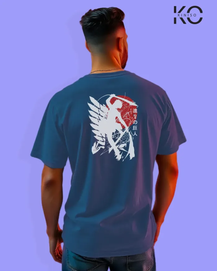 AOT Inspired Design "Levi Attack on Titan" Printed T-Shirts for Anime Lovers in Bangladesh - Image 15