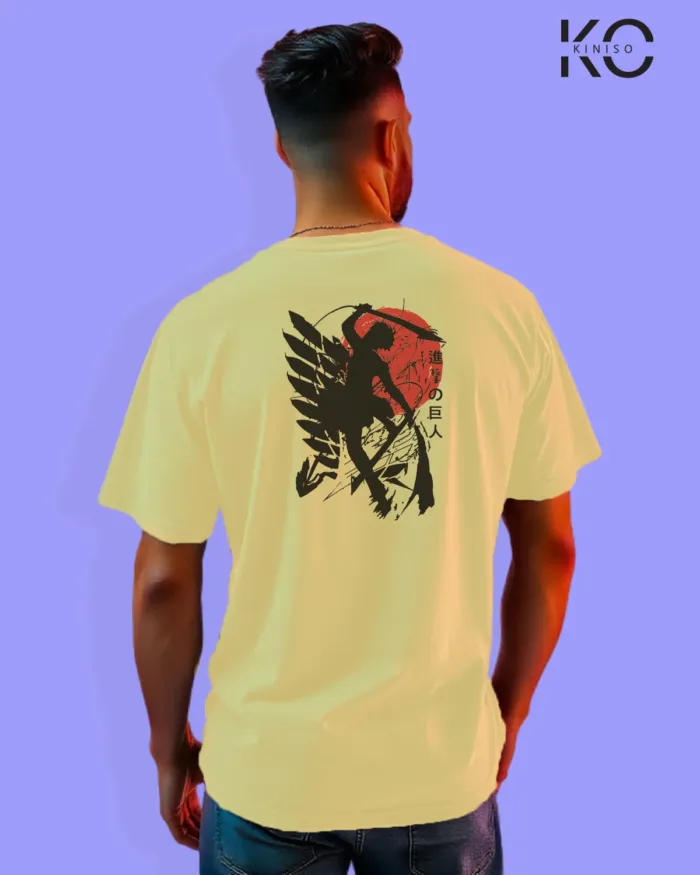 AOT Inspired Design "Levi Attack on Titan" Printed T-Shirts for Anime Lovers in Bangladesh - Image 13